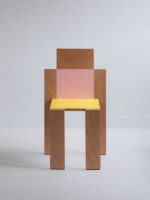 Chaise Hommage au carré