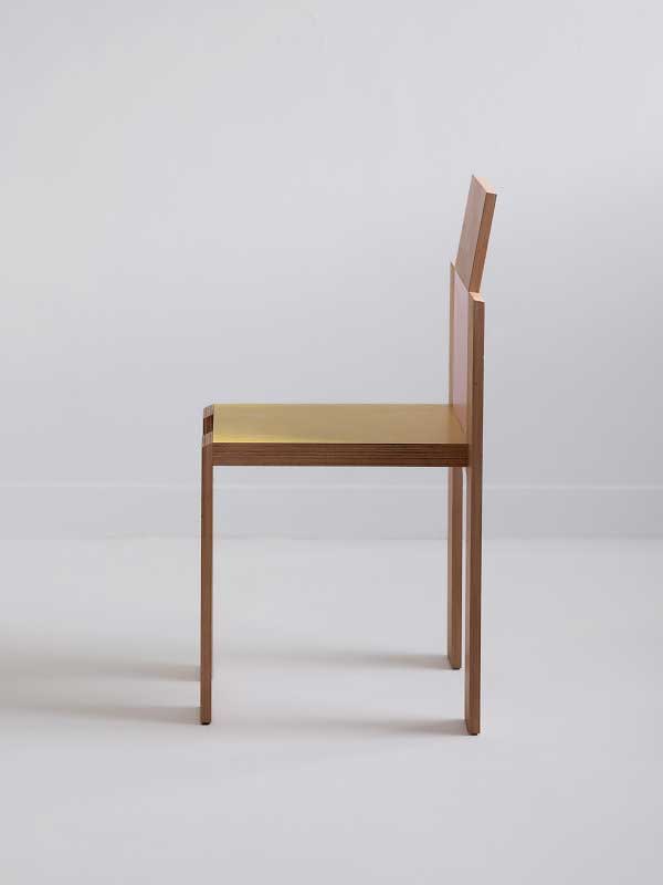 Chaise Hommage au carré